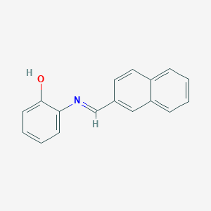 2-{(E)-[(Naphthalen-2-yl)methylidene]amino}phenol