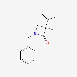 1-Benzyl-3-methyl-3-(prop-1-en-2-yl)azetidin-2-one