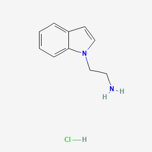 molecular formula C10H13ClN2 B1445397 2-(1H-Indol-1-yl)ethanamine hydrochloride CAS No. 13708-92-4