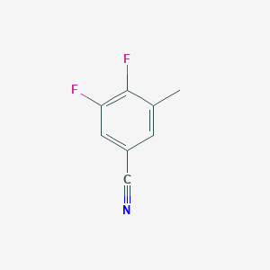 molecular formula C8H5F2N B1445399 3,4-Difluoro-5-methylbenzonitrile CAS No. 1803833-51-3