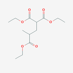 molecular formula C13H22O6 B14454005 Triethyl butane-1,1,3-tricarboxylate CAS No. 74607-12-8