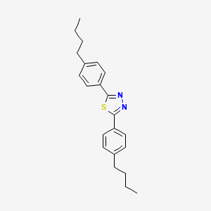 2,5-Bis(4-butylphenyl)-1,3,4-thiadiazole