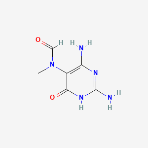 N-(2,4-diamino-6-hydroxypyrimidin-5-yl)-N-methylformamide