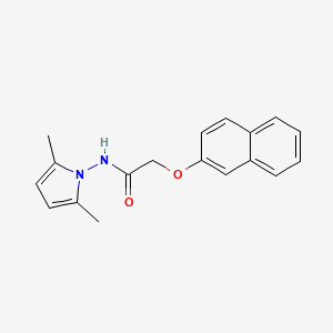 Acetamide, N-(2,5-dimethyl-1H-pyrrol-1-YL)-2-(2-naphthalenyloxy)-