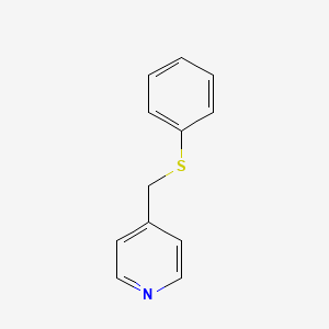 4-[(Phenylsulfanyl)methyl]pyridine