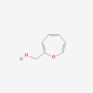 molecular formula C7H8O2 B14454257 (Oxepin-2-yl)methanol CAS No. 77023-00-8