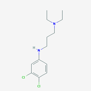 N~3~-(3,4-Dichlorophenyl)-N~1~,N~1~-diethylpropane-1,3-diamine