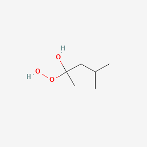 2-Hydroperoxy-4-methylpentan-2-ol