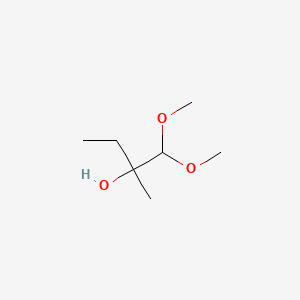 1,1-Dimethoxy-2-methylbutan-2-ol