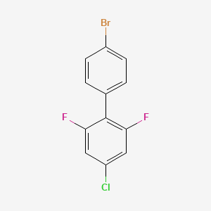 4'-Bromo-4-chloro-2,6-difluoro-1,1'-biphenyl