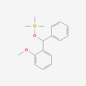 [(2-Methoxyphenyl)(phenyl)methoxy](trimethyl)silane