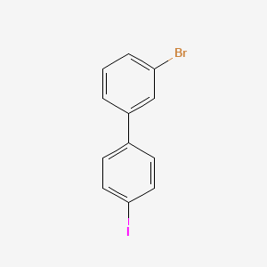 B1445445 3-Bromo-4'-iodo-1,1'-biphenyl CAS No. 187275-73-6