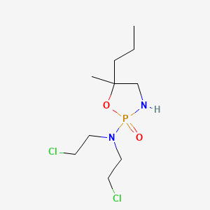 2-(Bis(2-chloroethyl)amino)-5-methyl-5-propyl-1,3,2-oxazaphospholidine 2-oxide