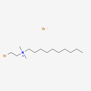 Ammonium, (2-bromoethyl)decyldimethyl-, bromide