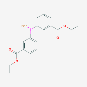 Bis[3-(ethoxycarbonyl)phenyl]iodanium bromide