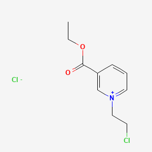 1-(2-Chloroethyl)-3-ethoxycarbonylpyridinium chloride