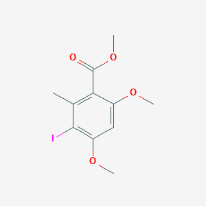 Methyl 3-iodo-4,6-dimethoxy-2-methylbenzoate