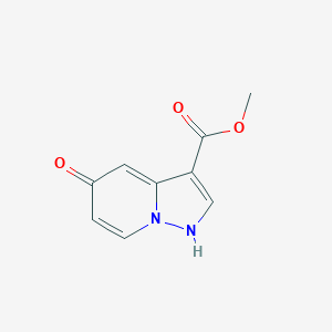molecular formula C9H8N2O3 B1445452 5-羟基吡唑并[1,5-a]吡啶-3-甲酸甲酯 CAS No. 1060724-74-4