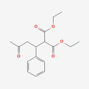 Diethyl (3-oxo-1-phenylbutyl)propanedioate