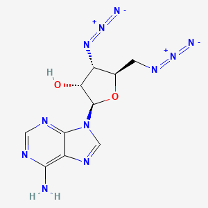 3',5'-Diazido-3',5'-dideoxyadenosine