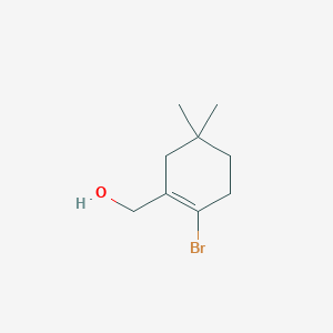 molecular formula C9H15BrO B1445454 (2-溴-5,5-二甲基环己-1-烯-1-基)甲醇 CAS No. 1053265-67-0
