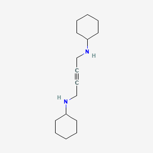 1,4-Bis(cyclohexylamino)-2-butyne