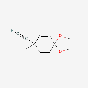 8-Ethynyl-8-methyl-1,4-dioxaspiro[4.5]dec-6-ene