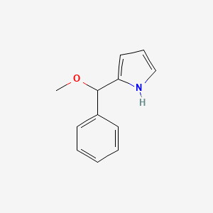 2-[Methoxy(phenyl)methyl]-1H-pyrrole