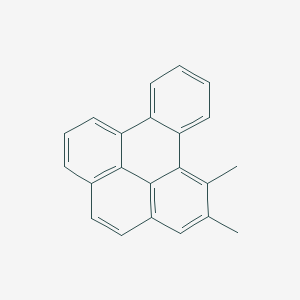 molecular formula C22H16 B14454658 1,2-Dimethylbenzo[e]pyrene CAS No. 73560-81-3