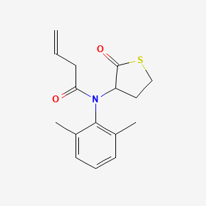 N-(2,6-Dimethylphenyl)-N-(2-oxothiolan-3-yl)but-3-enamide