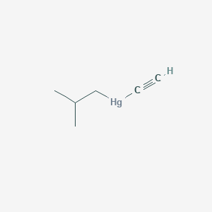 Ethynyl(2-methylpropyl)mercury