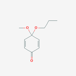 4-Methoxy-4-propoxycyclohexa-2,5-dien-1-one