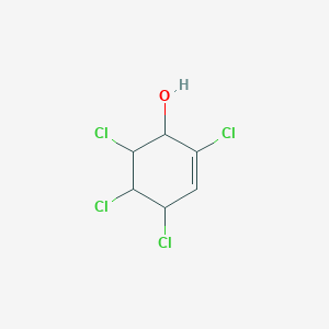 2,4,5,6-Tetrachlorocyclohex-2-en-1-ol