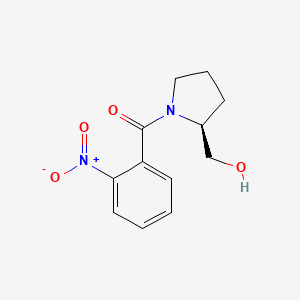 [(2S)-2-(Hydroxymethyl)pyrrolidin-1-yl](2-nitrophenyl)methanone