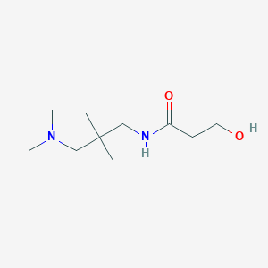 N-[3-(Dimethylamino)-2,2-dimethylpropyl]-3-hydroxypropanamide