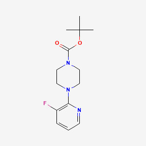 B1445509 tert-Butyl 4-(3-fluoropyridin-2-yl)piperazine-1-carboxylate CAS No. 1279029-66-1