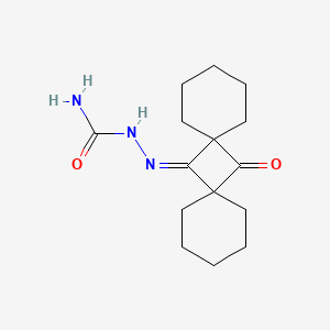 Dispiro(5.1.5.1)tetradecane-7,14-dione, monosemicarbazone