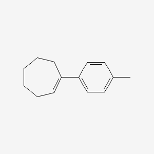 1-(4-Methylphenyl)cycloheptene