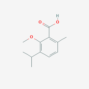 2-Methoxy-6-methyl-3-(propan-2-yl)benzoic acid