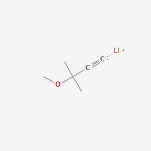 lithium;3-methoxy-3-methylbut-1-yne