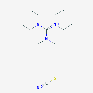 Bis(diethylamino)-N,N-diethylmethaniminium thiocyanate