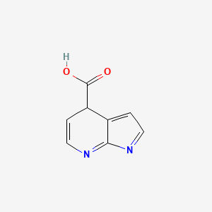 B1445537 4H-Pyrrolo[2,3-b]pyridine-4-carboxylic acid CAS No. 1086423-45-1