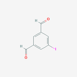 molecular formula C8H5IO2 B1445538 5-碘邻苯二甲醛 CAS No. 859238-51-0