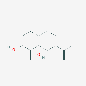 1,4a-Dimethyl-7-(prop-1-en-2-yl)octahydronaphthalene-2,8a(1h)-diol