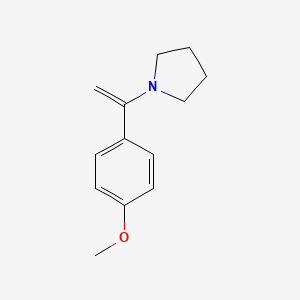 Pyrrolidine, 1-[1-(4-methoxyphenyl)ethenyl]-