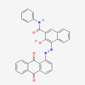 4-((9,10-Dihydro-9,10-dioxo-1-anthryl)azo)-3-hydroxy-N-phenylnaphthalene-2-carboxamide