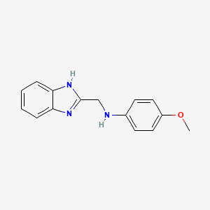 N-(1H-Benzoimidazol-2-ylmethyl)-4-methoxy-aniline