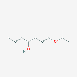 1-[(Propan-2-yl)oxy]hepta-1,5-dien-4-ol