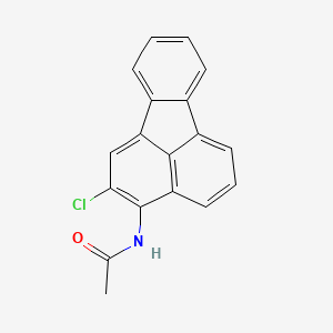 Acetamide, N-(2-chloro-3-fluoranthenyl)-