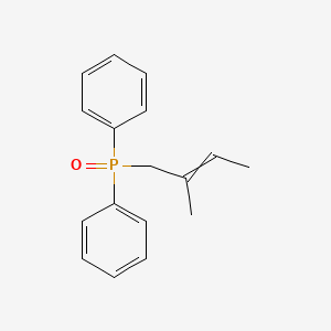 (2-Methylbut-2-en-1-yl)(oxo)diphenyl-lambda~5~-phosphane